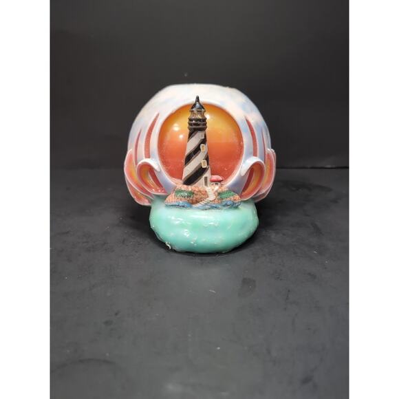 Light House By the Sea‎ Candle, Ornate Nautical Decorative, Layered Candle - Picture 1 of 8